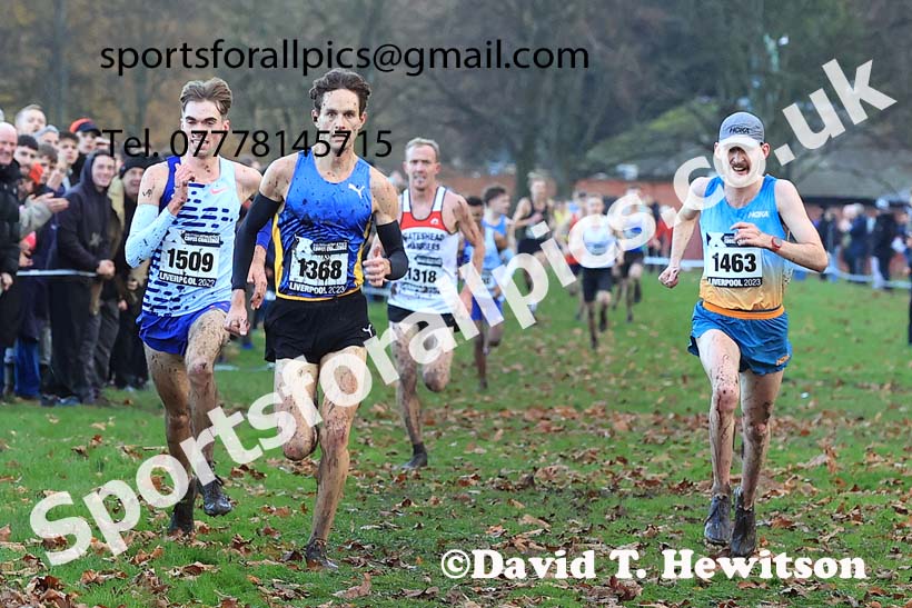 Senior Men and Under-23s, 2023 British Athletics Cross Challenge, Sefton Park, Liverpool. Photo: David T. Hewitson/Sports for All Pics